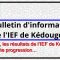 #CFEE, les résultats de l’IEF de Kédougou en nette progression