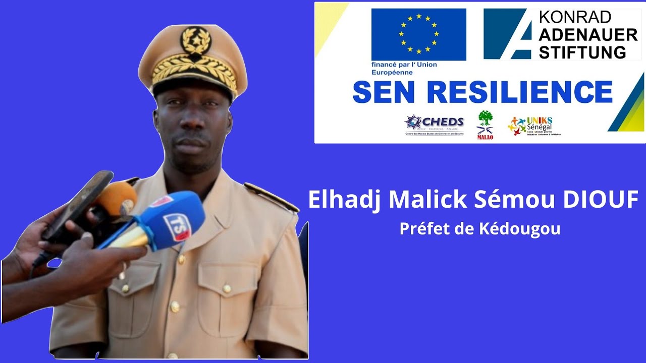 Elhadj Malick Sémou Diouf Préfet  de Kédougou se prononce sur les…