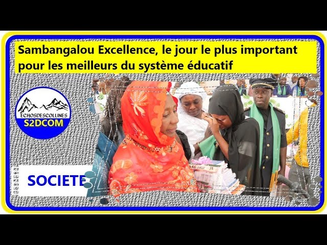 Kédougou : Sambangalou Excellence, le jour le plus important pour les meilleurs du système éducatif